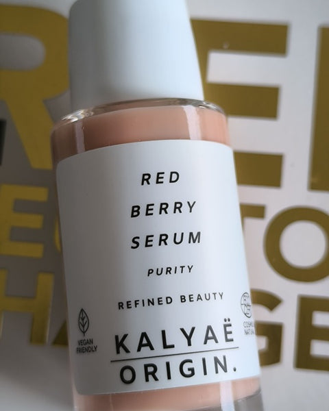 Red Berry Serum apaisant peau sensible certifié COSMOS NATURAL 30 ml présenté en avis client – KALYAË ORIGIN